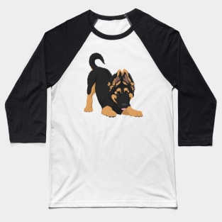 German Shepherd Puppy Baseball T-Shirt